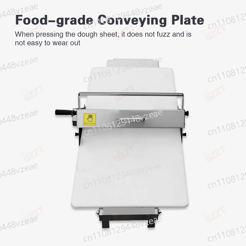 For Bakery Croissant Pastry Bread with High Productivity Folding 400 Type Low Price New Manual 304 Stainless Steel Dough Sheeter