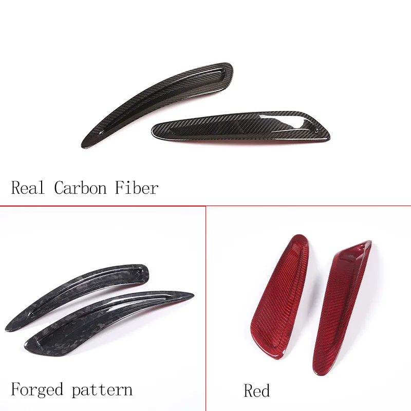 For Toyota GR Supra A90 2019-2025 Real Carbon Fiber Car Bonnet Air Vents Engine Hood Car Exterior Parts Car Modification