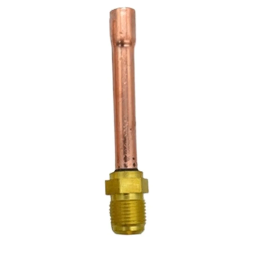 Thickened Copper Pipe Fitting for Air Conditioning Indoor Units Welding Connection 6 10 12 16 19mm Tubing Diameter