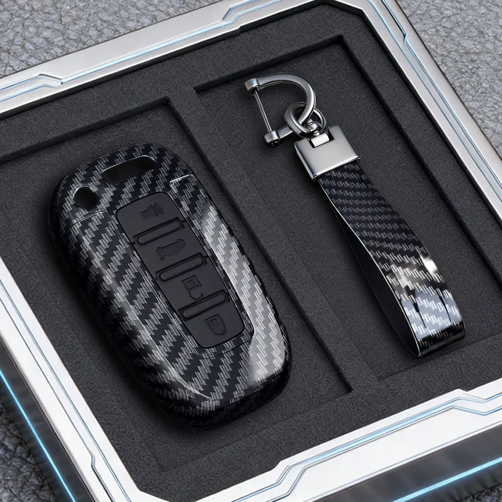 Capa para chave de carro com 3 ou 4 botões, para Hyundai Solaris HB20 i30 Veloster SR ix35 Elantra Accent para KIA RIO Sportage K2 K3