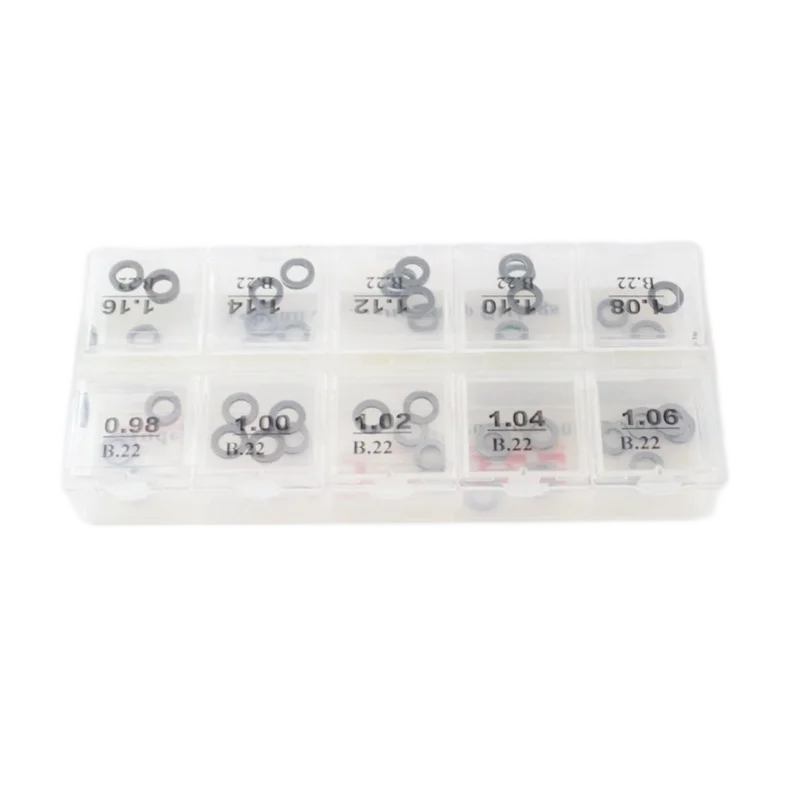 50pcs B70 B25 B15 B21 B23 B24 B27 Nozzle Shims  for Bosch Siemens Piezo B60  Injector Adjust B40 B41 Washer Gasket