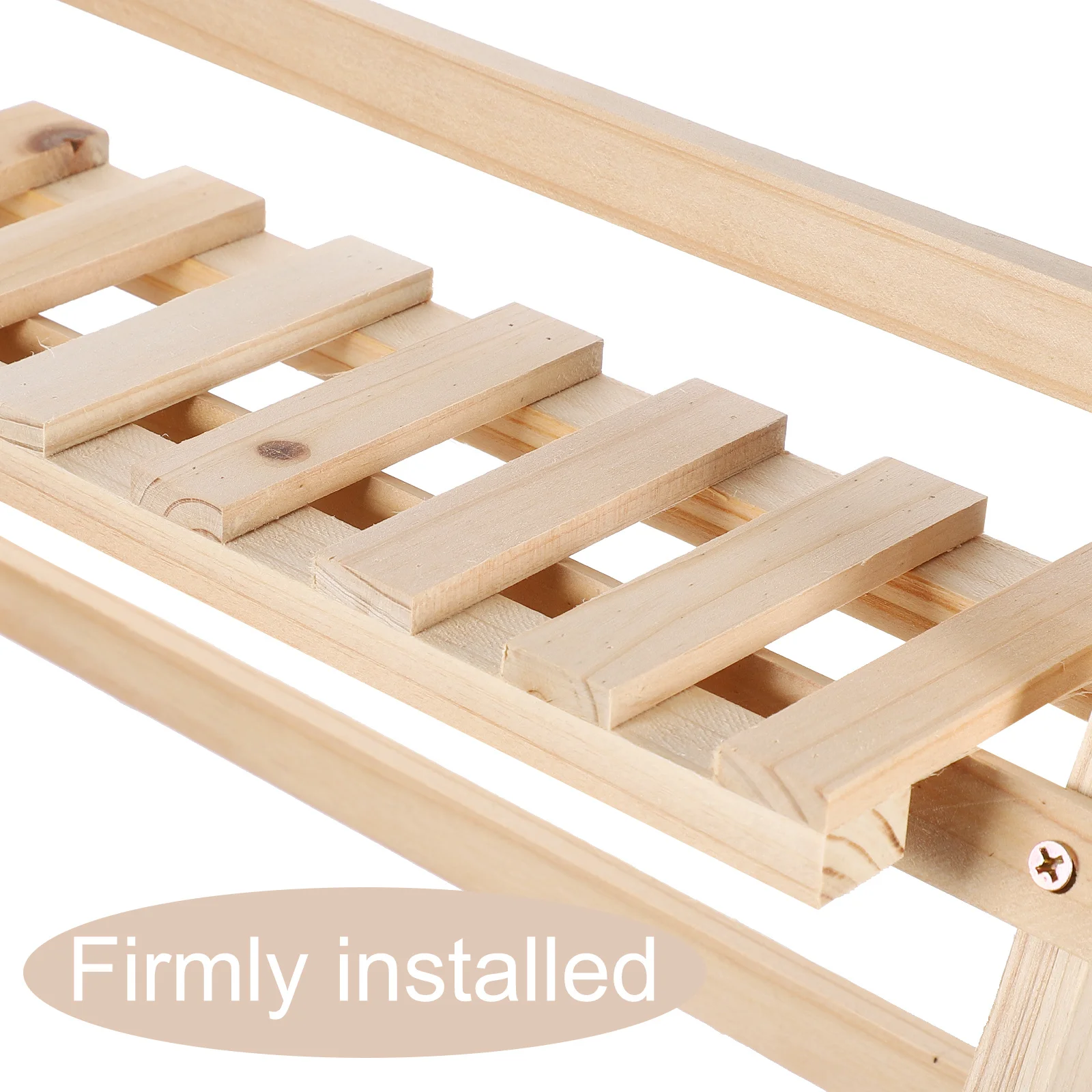 

2-Tier Wooden Plant Stand Indoor Potted Plant Holder Simple Flowerpot Storage Shelf Balcony Display Rack Desktop Organizer