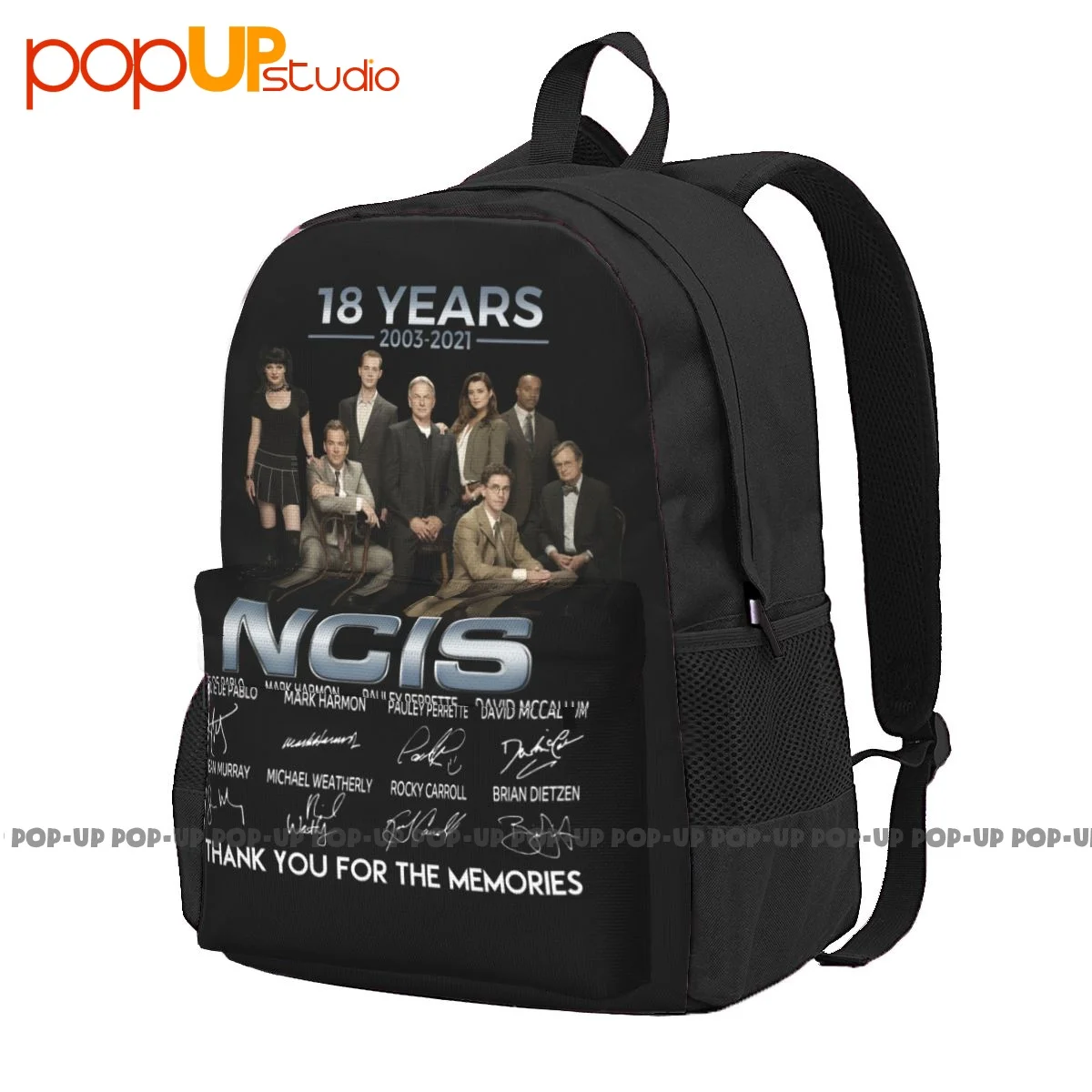 18 Years 2003 2021 Ncis Large Capacity Backpack Newest Art Print Gym Tote Bag Riding Backpack