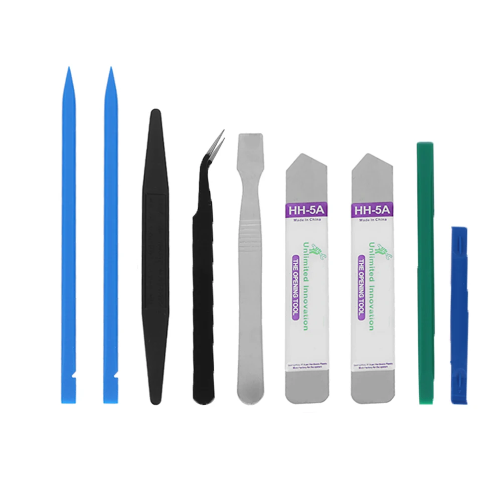 노트북 휴대폰용 수리 도구 키트, 8 in 1 스퍼저 프라이 오프닝 도구