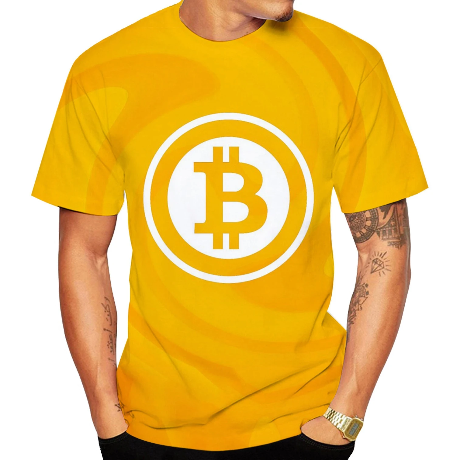 Newest BTC Bitcoin 3D Print T-shirt Men/Women Funny Short Sleeved Tees Cool Summer Men Women Kids T Shirt Pullover Tops 100-6XL