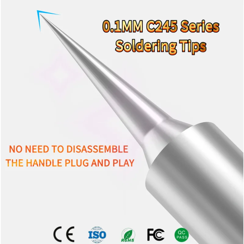 

Прецизионные паяльные жала C245 повышают эффективность сварки с возможностью быстрого разогрева, оптимизированной теплопроводностью для хоббистов и ремонтных магазинов