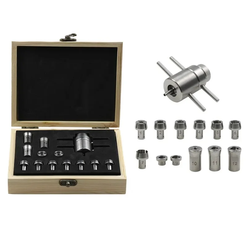 GREATLH 1set Dental Repair Kit Bearings Cartridge Turbine Repair Tool Set Air Turbine Dentist Instrument