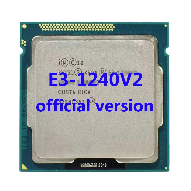 

Официальная версия Xeon E3 1240V2 3,4 ГГц/3,8 ГГц 4-ядерный 8 МБ кэш 69 Вт Процессор LGA1155 для материнской платы B75/H61