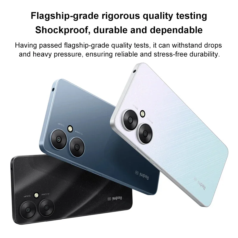 xiaomi Redmi 13C 5G smartphone Dimensity 6100+ 6.74" ultra-large Display 50MP+5MP AI Camera 18W 5000mAh Battery used phone