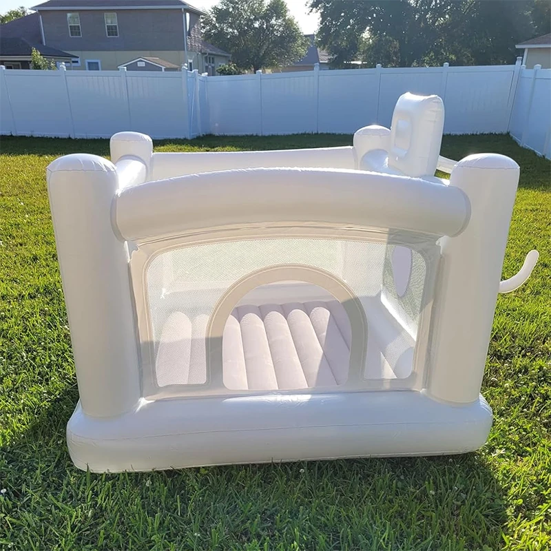 Maison gonflable de rebond en PVC de 1.7M, Trampoline de saut pour enfants en bas âge, événements de fête, avec décoration d'anniversaire de basket-ball