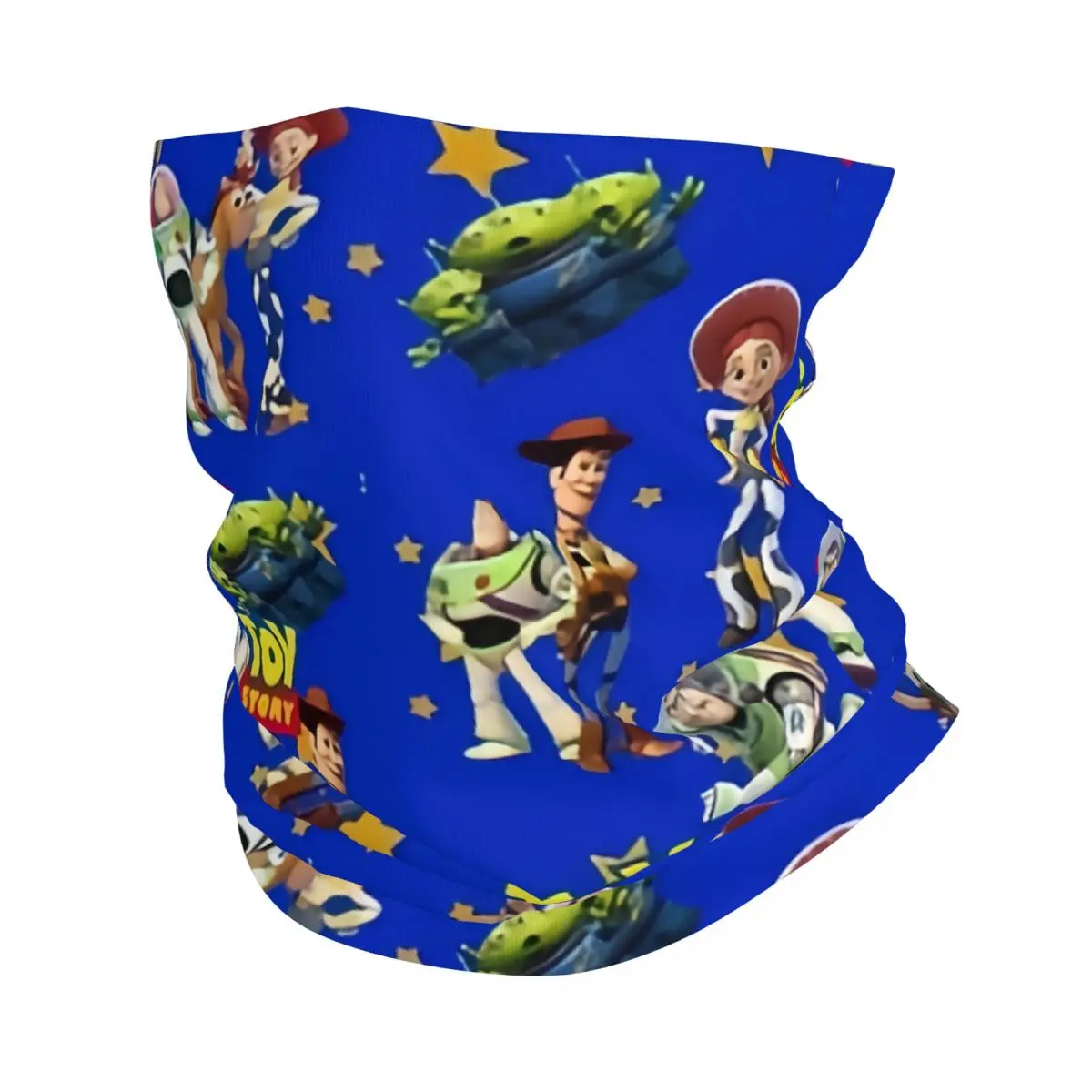 

Custom Anime Toy Story Neck Gaiter Men Women UV Face Shield Winter Comedy Movies Bandana Scarf for Hiking