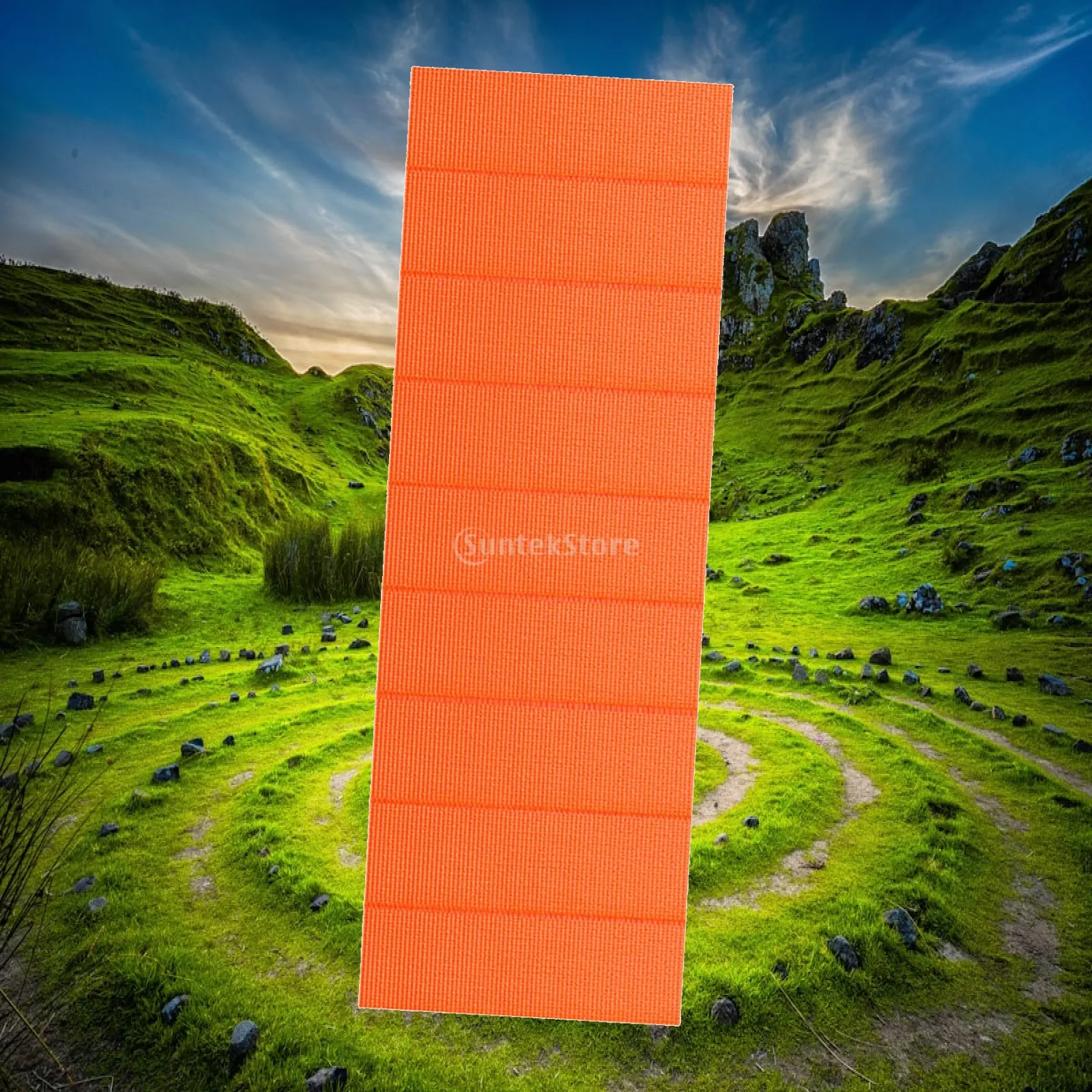 

Lightweight Foldable Mat Non Slip Exercise Pad PVC Home Workout Fitness Equipment for Women Men Travel