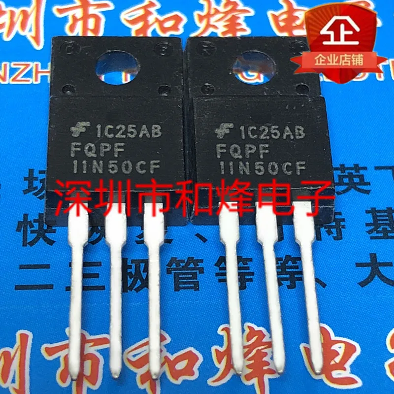 5PCS-10PCS FQPF11N50CF NEW IMPORT SPOT TO - 220 - F 500 V 11 A ON STOCK NEW AND THE ORIGINAL Really Stock Best Quality 