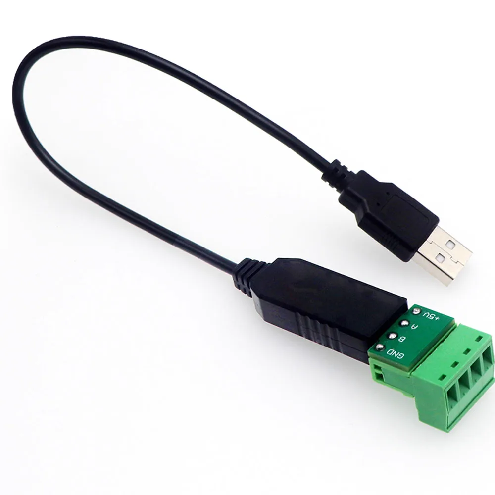 Convertidor Industrial USB a RS485, protección mejorada, compatibilidad del convertidor RS232, módulo de placa conector de RS-485 A estándar V2.0