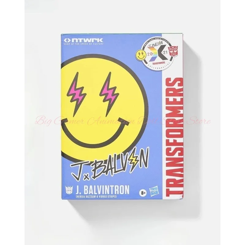 【In-stock】Hasbro Transformed Toy Limited Edition J.Balvintron (Sonic Repaint Version) Action Figure Toy Decoration