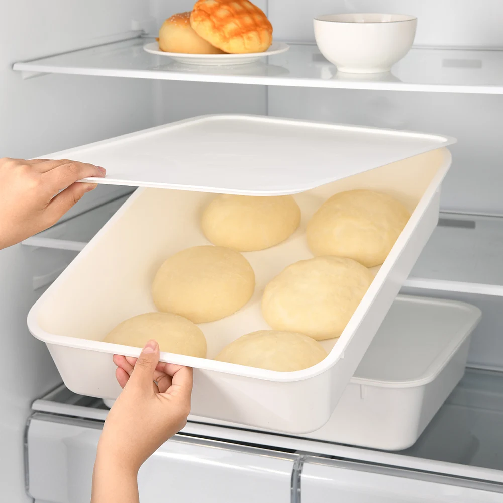 1/2pcs White Plastic Organizer Bins For Versatile Storage, Stackable Open Boxes For Toys, Books, And Home Supplies