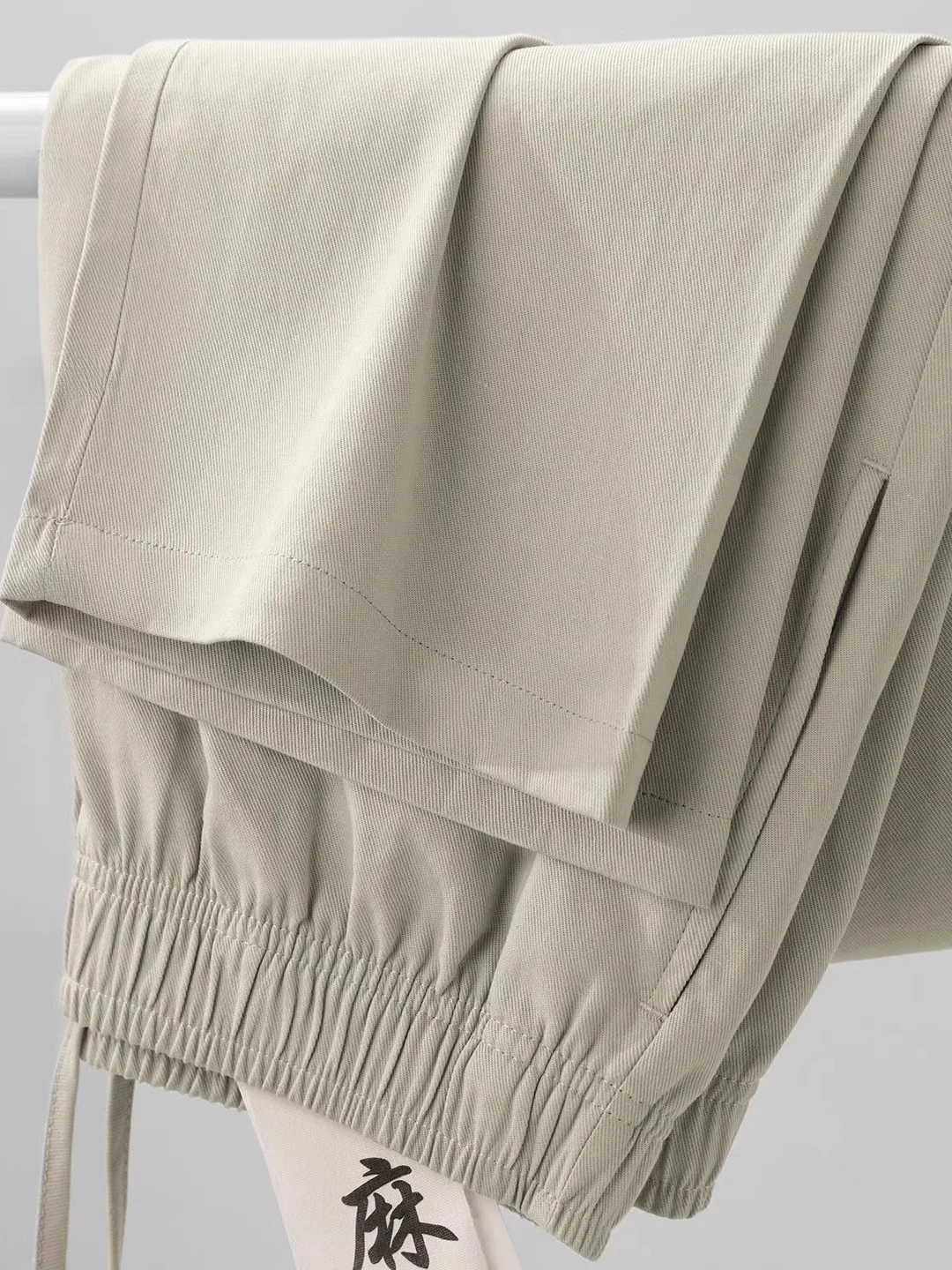 

Высококачественные мужские повседневные брюки из хлопка и льна, тонкие, дышащие, летние, прямые, с высокой талией