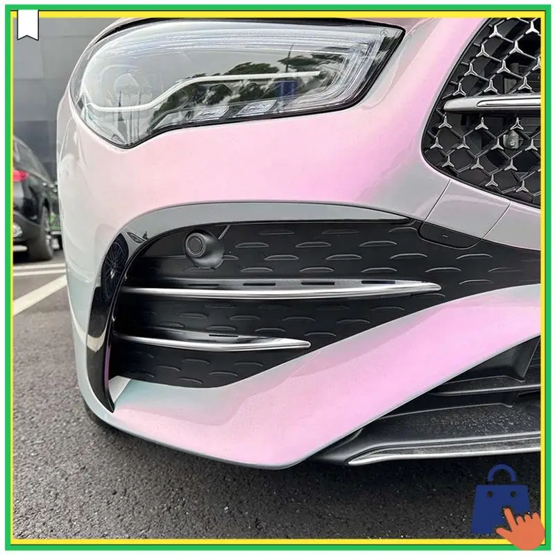 

Advanced Car Front Fog Lights Trim Strips Bumper Lip Splitter Spoiler For Mercedes Benz CLA Class C118 X118 2023+