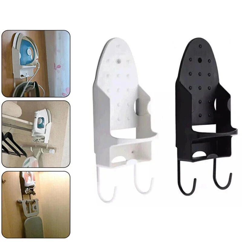 Ironing Board Storage Holder Iron Hanger Rack Ironing Board Racks Cloth Clothes Hat Hanger Hotel Bedroom Wardrobe Organizer