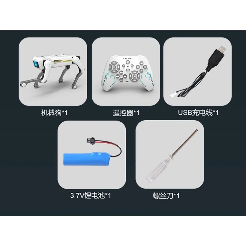 moteur-de-simulation-biomimetique-de-chant-et-de-danse-d'induction-de-programmation-de-chien-de-robot-intelligent-d'ai