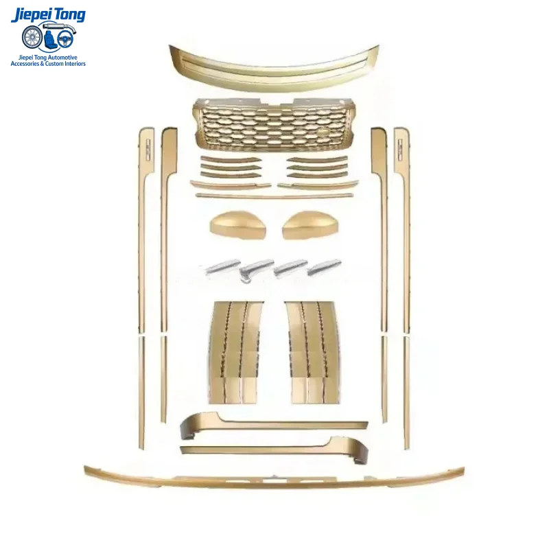 

Lubaitong Golden Trim Body Kit LandRo/ver for Range Rover 2013-2017 ABS Front Rear Fender Decoration SUV Upgrade