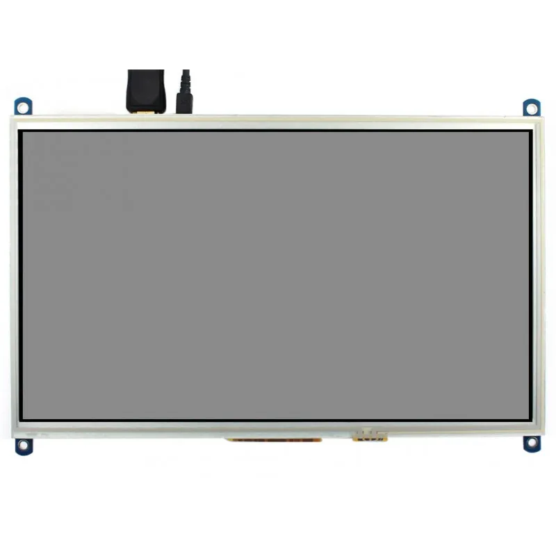 Pantalla táctil LCD resistiva de 10,1 pulgadas, 1024x600, HDMI, IPS, compatible con Raspberry Pi / PC