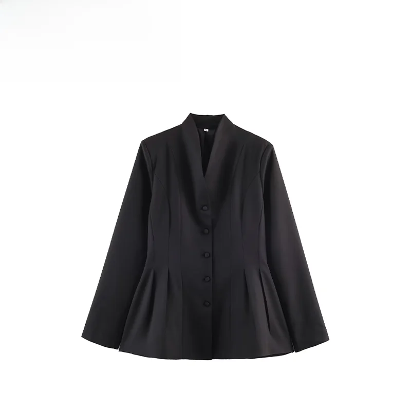 

Casual Sle Women's Suit Jaet Autumn New Faion Simple Versatile Quali Polyester Material No Brand Registered Trademark