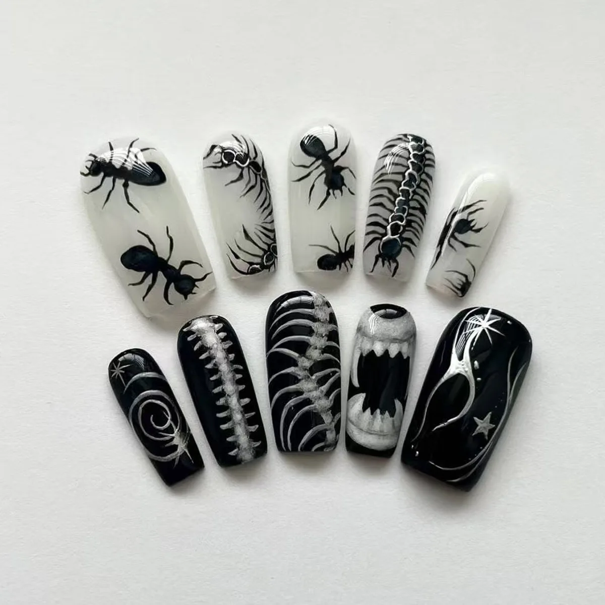 24Pcs Gothic Punk F… - image