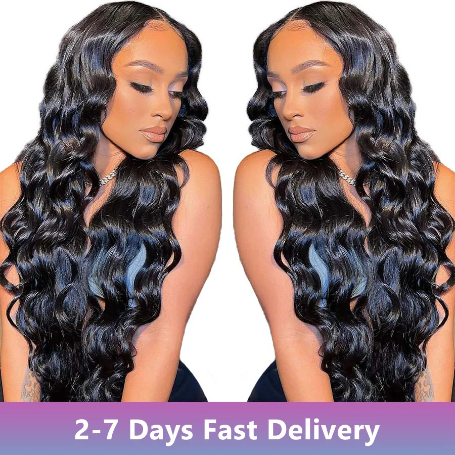 HD Lace Human Hair Wigs Brazilian Human Hair Natural Color 13x4 13x6 Body Wave HD Lace Front Wigs