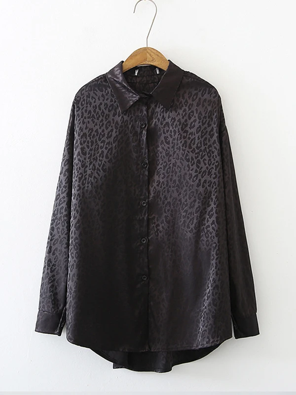 

Fashionable Casual Women's Jacquard Blouse Cleanfit Style Synthetic Fabric A-Line Sleeve Short Sleeve Thin Winter Shirt