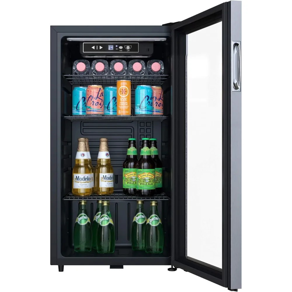 BWC121LT 18 Inch Wide 80 Can Capacity Ultra Low Temp Beverage Center - Stainless Steel	17.5