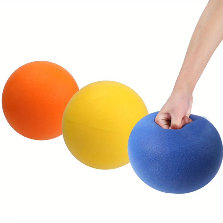 18 سنتيمتر إسفنجة مرنة كرة السلة الصامتة للتدريب الداخلي المنزل الترفيه أخضر أزرق أصفر برتقالي كرة هادئة هدية مثالية JXB