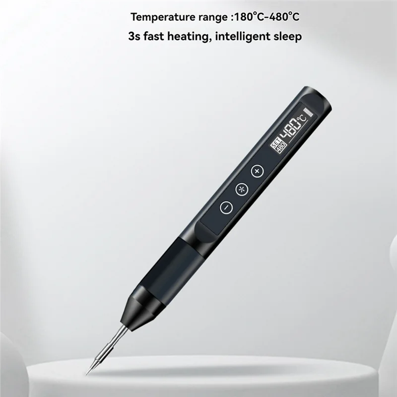 

Classy-X210 USB-паяльник с регулируемой температурой, умный электрический 30 Вт, быстрый нагрев, портативная цифровая сварочная станция, комплект для ремонта