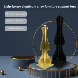 Aluminum Alloy Furniture Feet Cabinet Feet Adjustment Feet TV Cabinet Feet Bathroom Cabinet Support Legs Bracket Feet