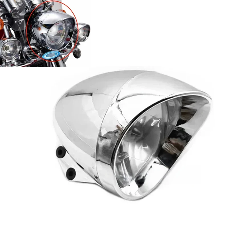 Faro halógeno tipo bala de 6,5 "para motocicleta QIANJIANG Lifan 150-11 /14 QJ150-18F Storm Prince QJ150-3B onda Steed Shadow