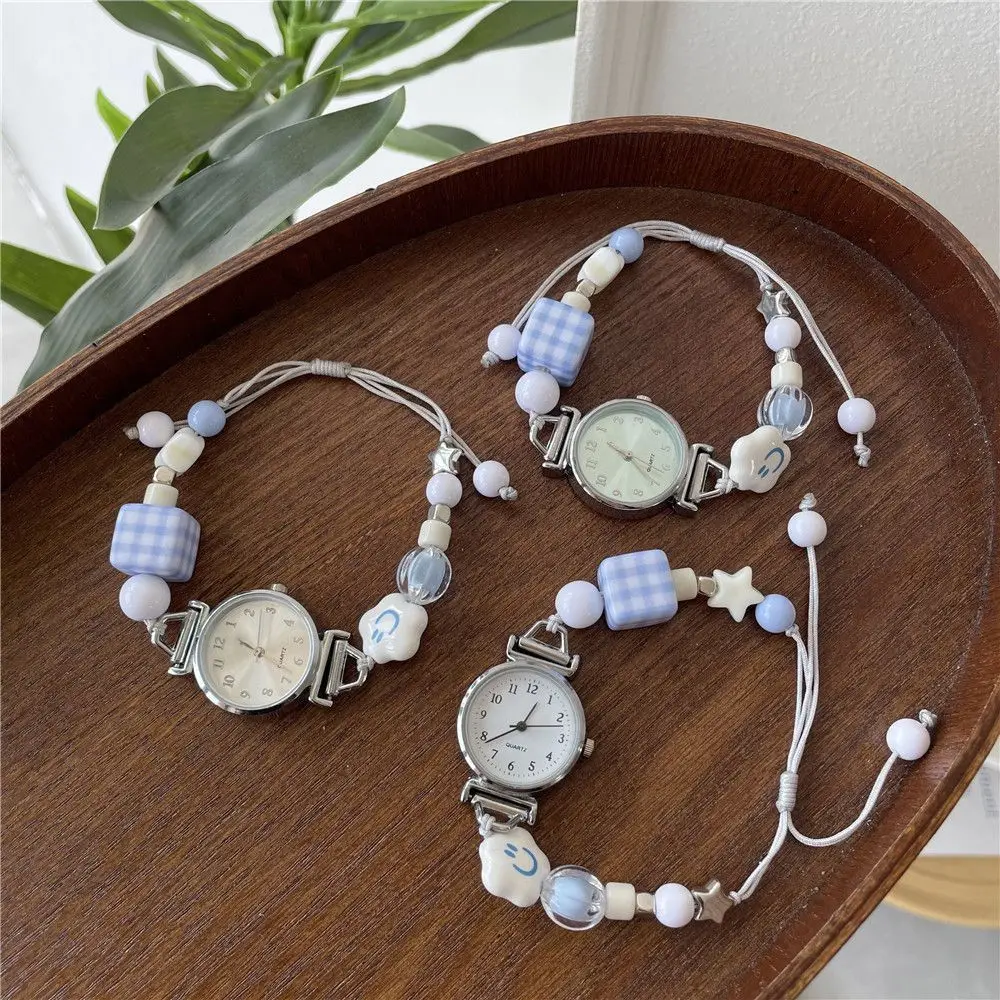 New Blue Series Bracelet Watch Stars Adjustable Wristwatch Timepiece Accessory Cartoon Quartz Watch Students