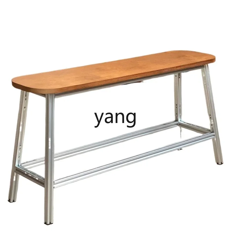 

LMM Nordic home living room bench bedroom bedside stool simple dining chair