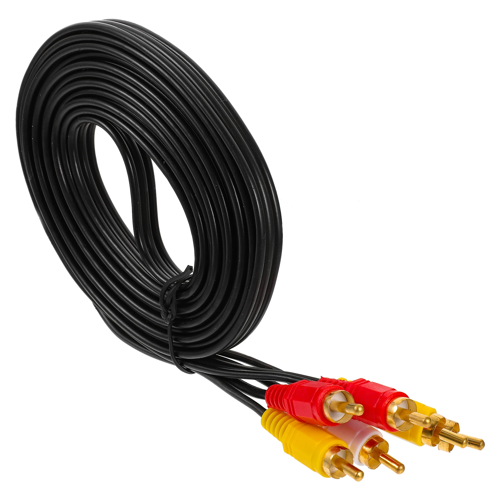

3M Video Wire Audio Cords for DVD VCD Pairs 6 Heads AUX Cables Stable Transmission