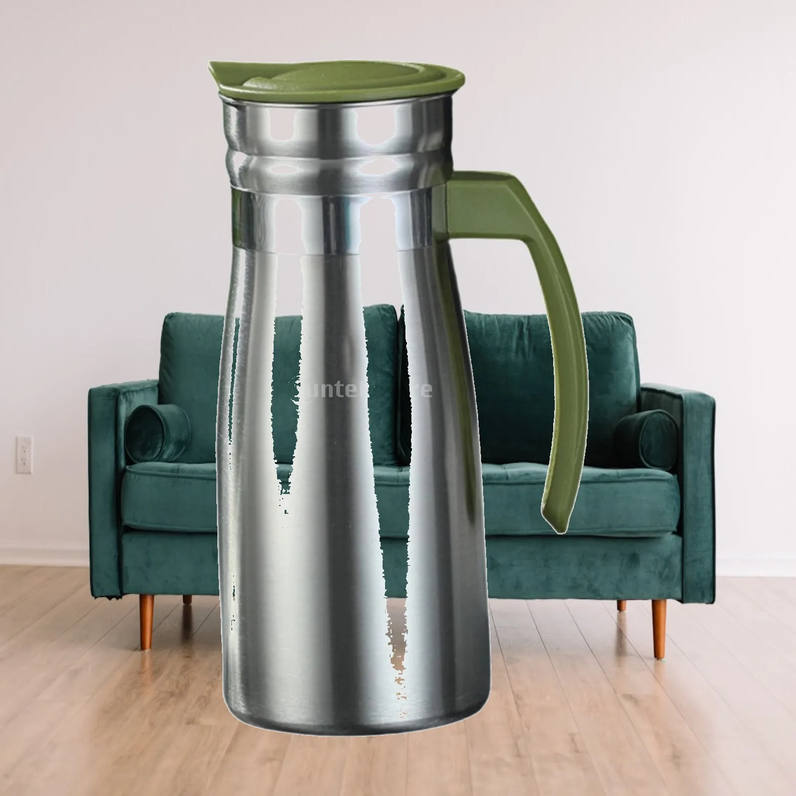 

Modern 800ml Stainless Steel Vacuum Insulated Kettle Leakproof Coffee Carafe for Kitchen Restaurant Office