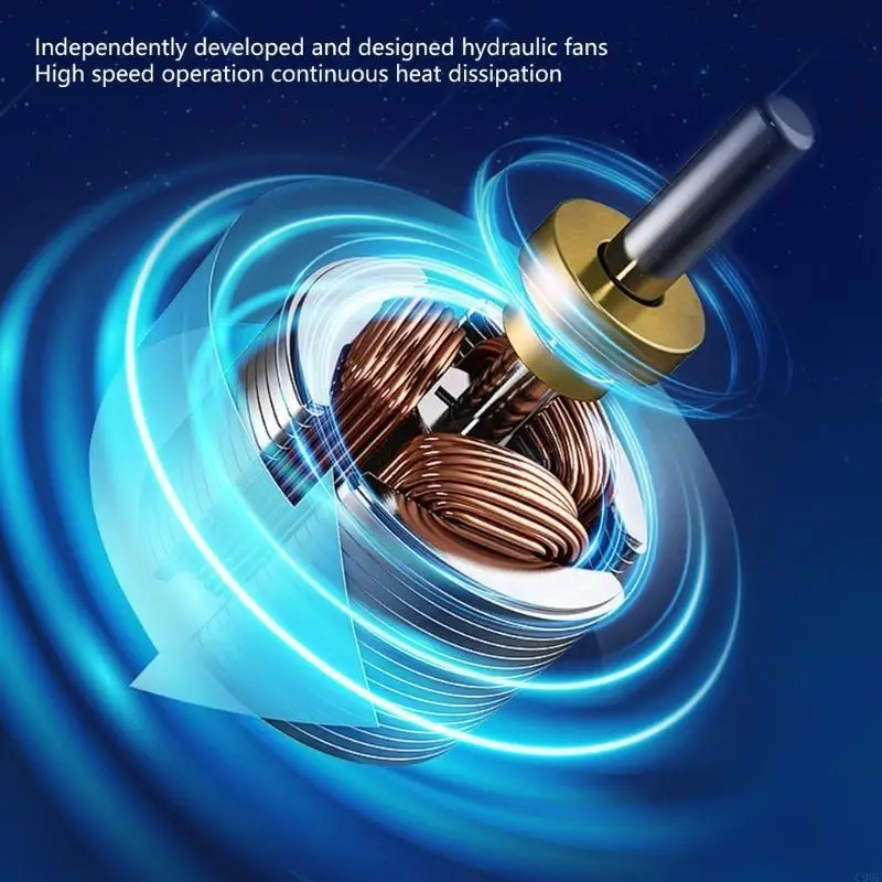 Ventilador enfriador para ordenador portátil para juegos C90F ajustable con 2 puertos USB, almohadilla refrigeración para