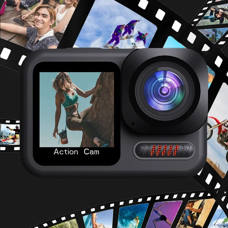 新しい OEM ODM 防水ビデオ写真スポーツ アクション ビデオカメラ 4K 60FPS フル HD Vlogging