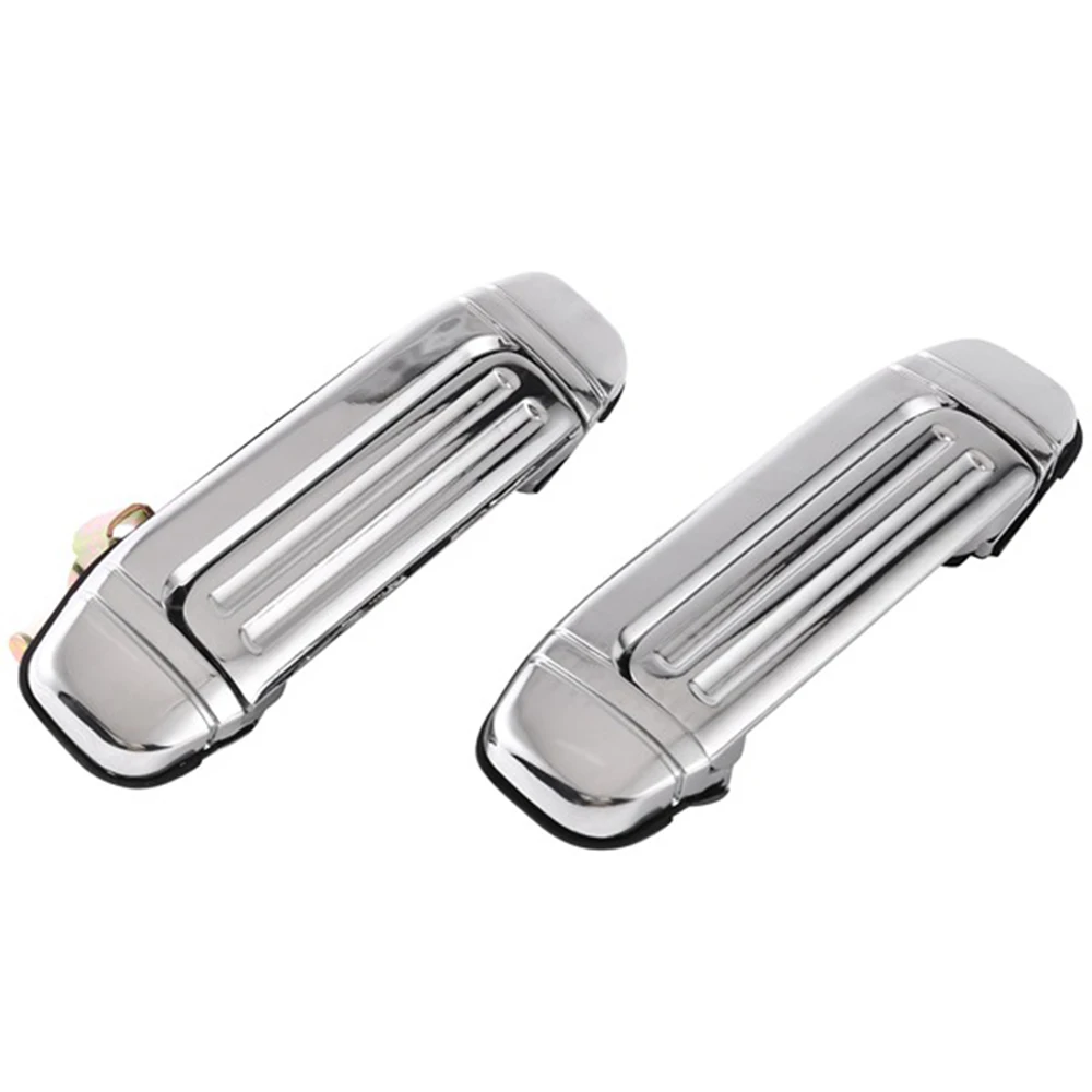 

Front Pair Outside Door Handle Plating for Mitsubishi Montero Pajero V46 V31 V32 V33 V43 V45 V46 MR156876 MR156875