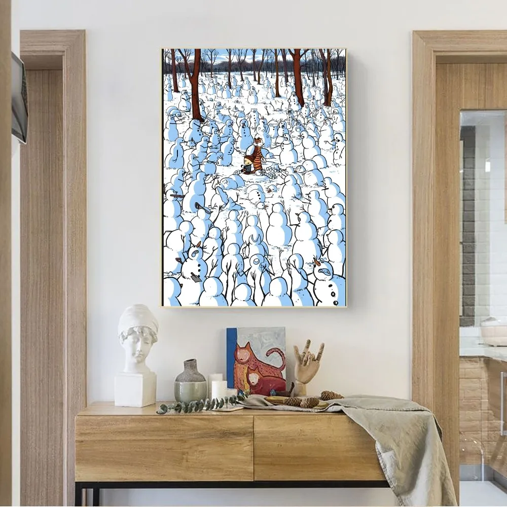 ملصق عتيق بدون إطار للحانة وغرفة النوم ، لوحة فنية جدارية ، ملصقات كرافت للدراسة وغرفة النوم ، C-Kraft و H-هوبز