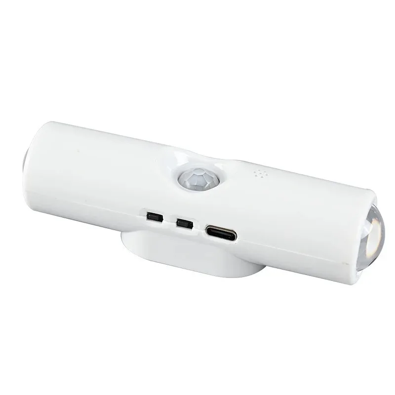 Magnetic Wall Lamp Rechargeable Motion Sensor LED Adults Room Night Guide Light Decor for Bathroom Toilet Hallway Passage
