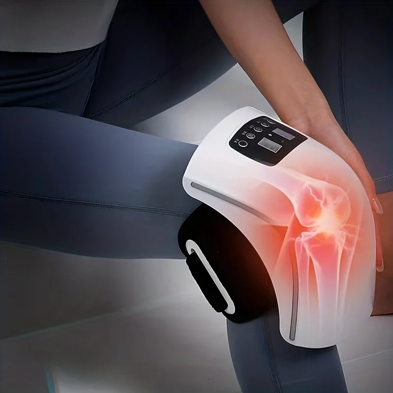 Multi-functional Heating Knee Shoulder Massager: Vibration, Heating, Massage