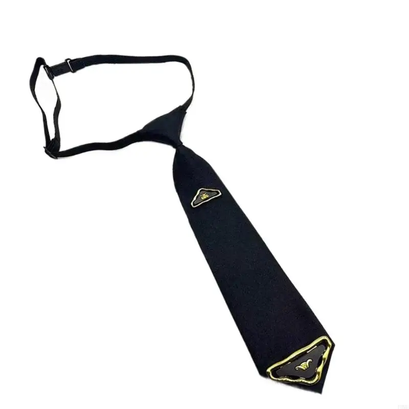 49mc Vintage Triangular Charm Preied Tie