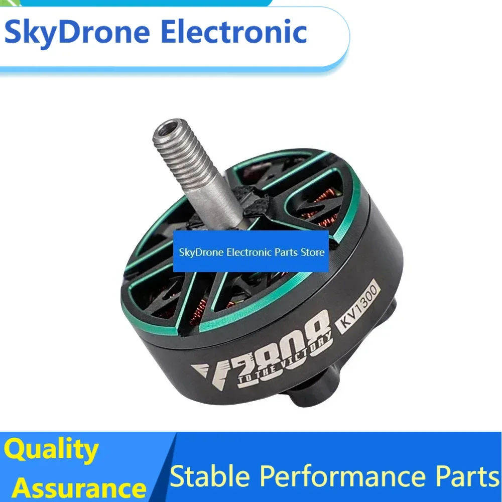 SkyDElT-Motor New VELOX V2808 1300KV 1500KV 1950KV Motor W/4mm Shaft For RC FPV 4-5inch Cinewhoop 7-8inch Long Range Cinelifter