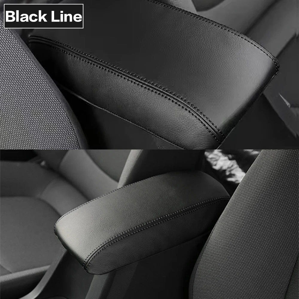 1X Car Armrests Box Cover Interior Decoration Accessories For Toyota Corolla E140 E150 E170 E210 2007 2008 2009 2010 - 2022 2023