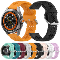 22mm Breathable Strap for Xiaomi Mi Watch S4 Sports Silicone Band for Xiaomi Mi Watch 2 Pro/Color 2/S3 S2 S1 Pro/Active Bracelet