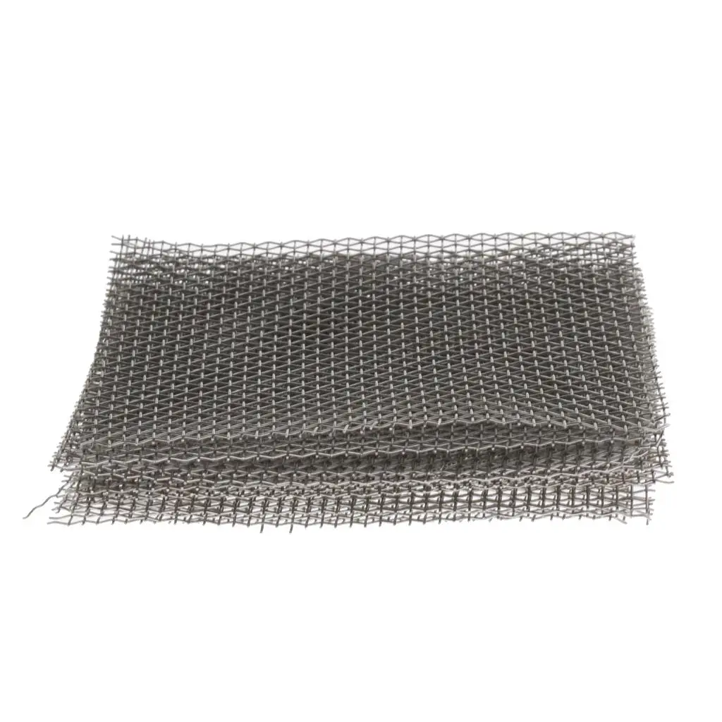 Aquarium Stainless Mesh Aquatic Plant Holder Moss Carpet Floor Mesh Decorative Landscape Ornament for Acrylic Aquarium Fish Tank